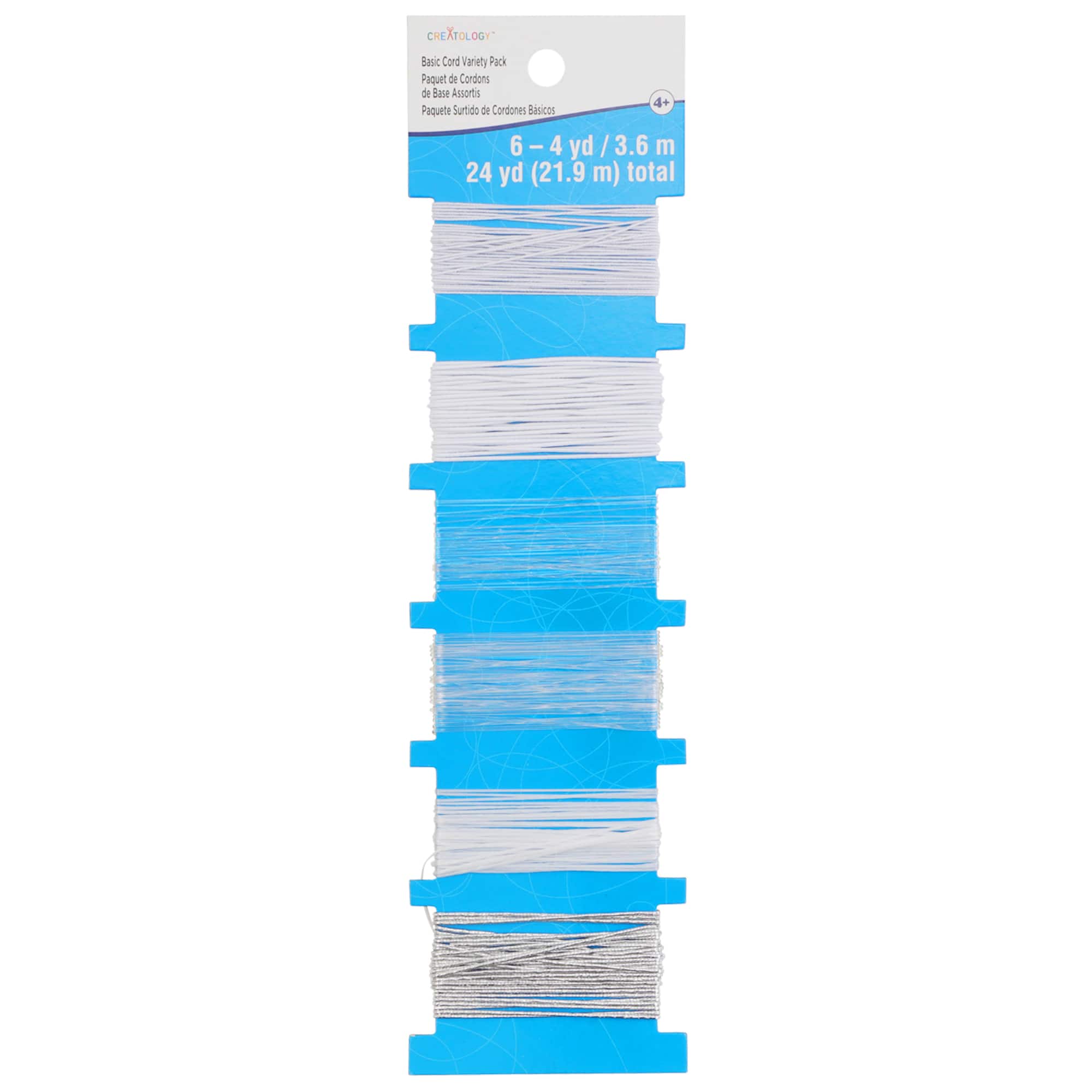 12 Packs: 6 ct. (72 total) Basic Cord Variety Pack by Creatology™